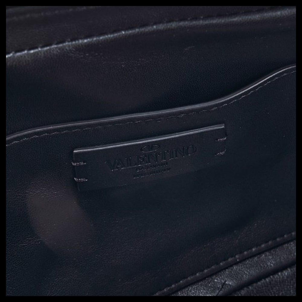 【VALENTINO】Men's Rockstud Crossbody Bag