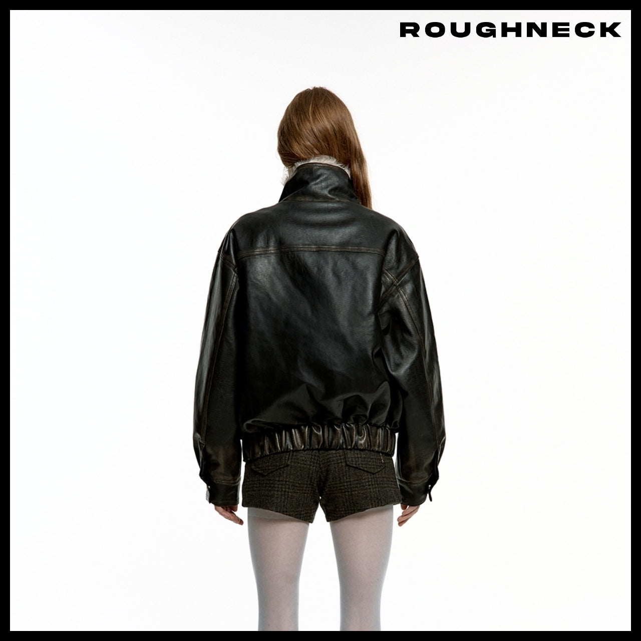 【ROUGHNECK】Washing Leather Mustang Jacket 2 Colors