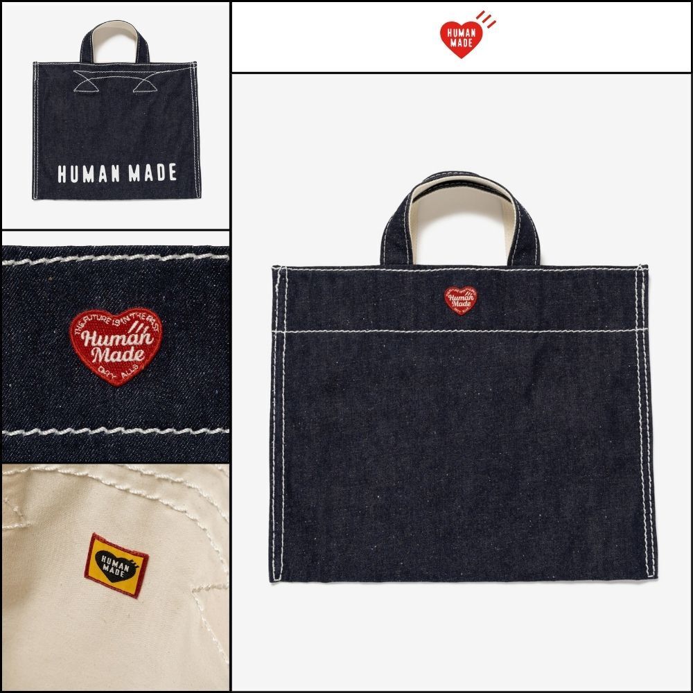 【HUMAN MADE】DENIM TOTE INDIGO