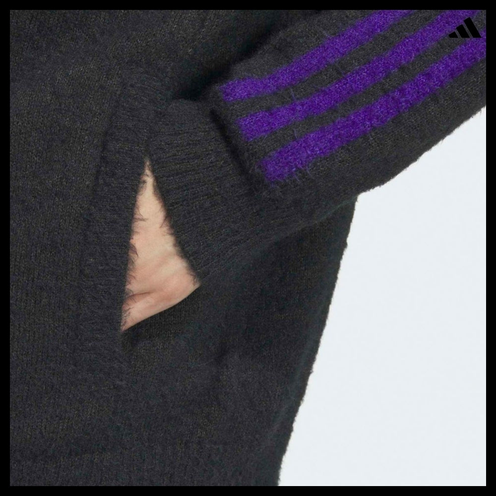 【ADIDAS】Knit Superstar Dark Gray Track Top Track Jacket