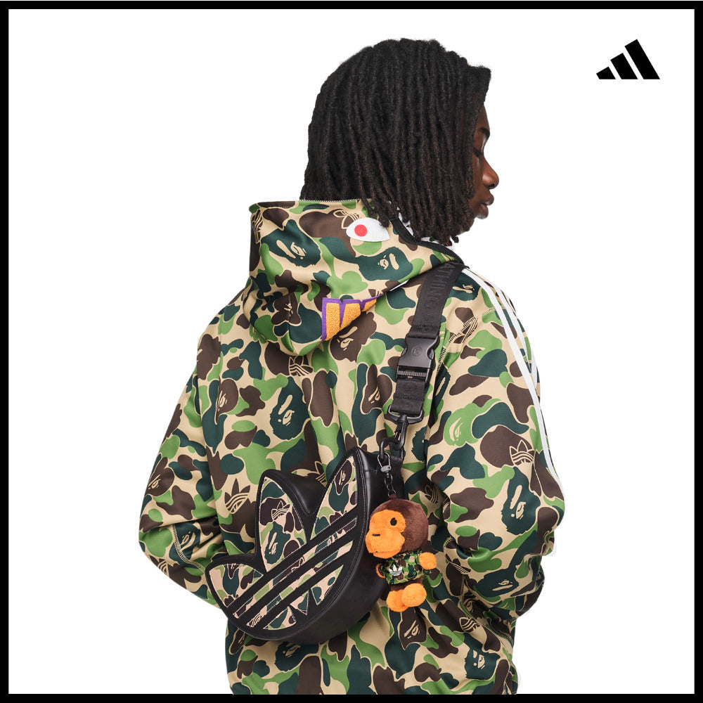 【BAPE X ADIDAS】TREFOIL SHOULDER BAG