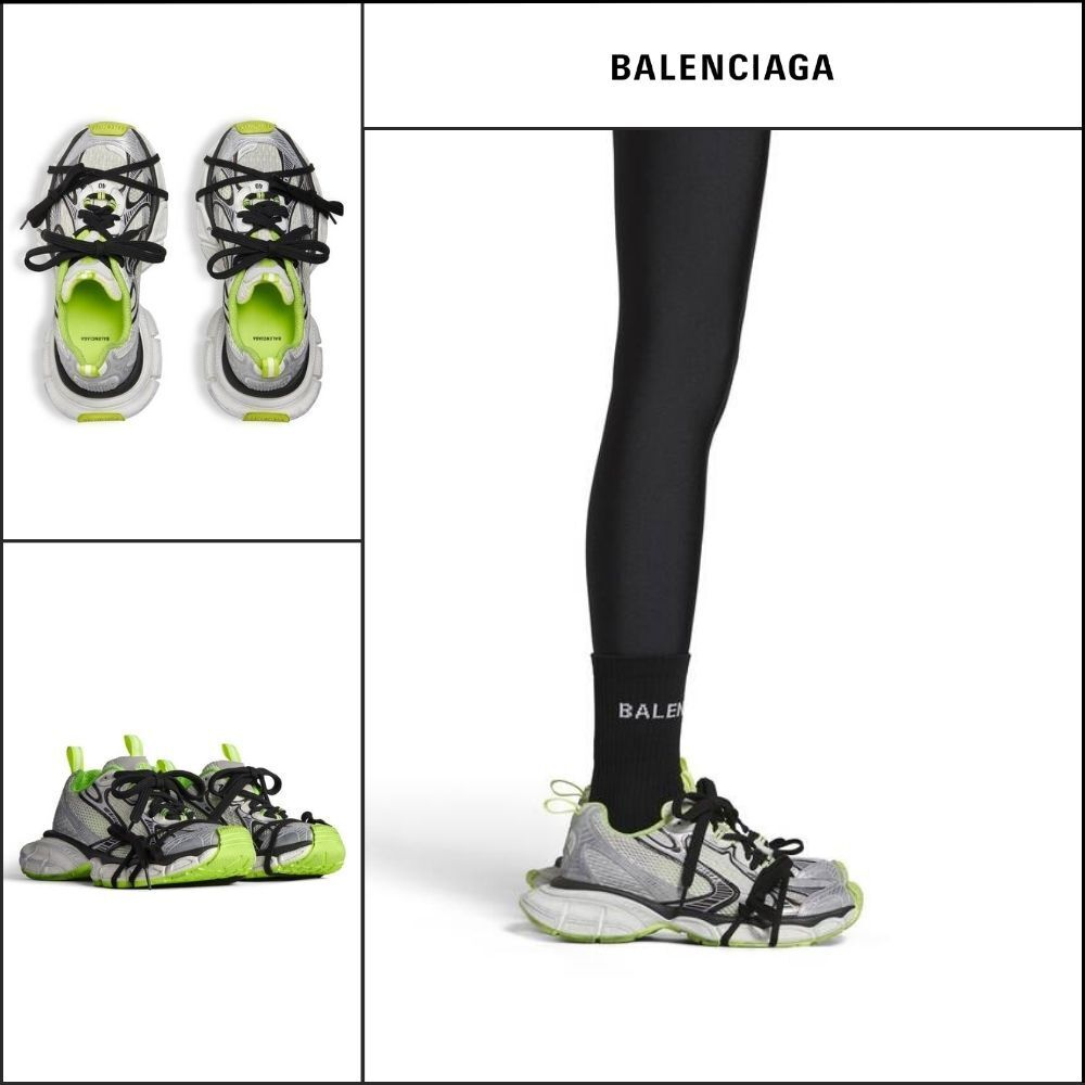 【BALENCIAGA】3XL Sneaker Triple S Distressed Silver