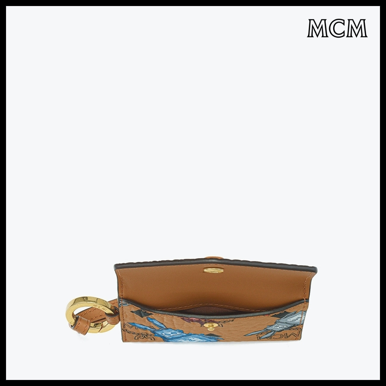 【MCM】Aren rabot visetos lanyard ID wallet