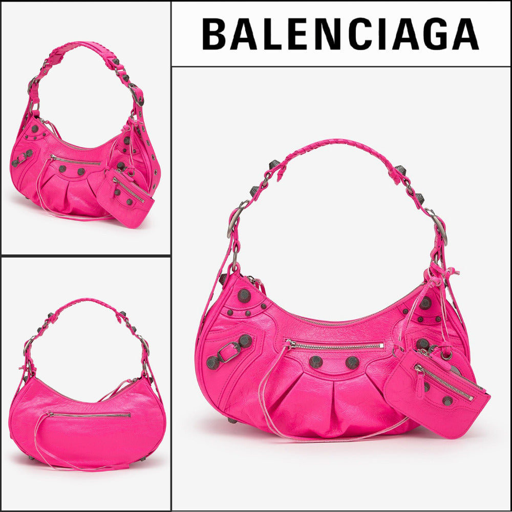 【BALENCIAGA】Le Cagole Small Shoulder Bag in Fluorescent