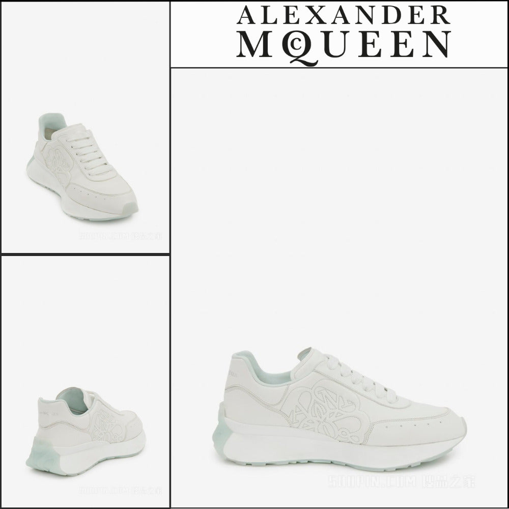 【Alexander Mcqueen】Sprint Runner Sneakers White