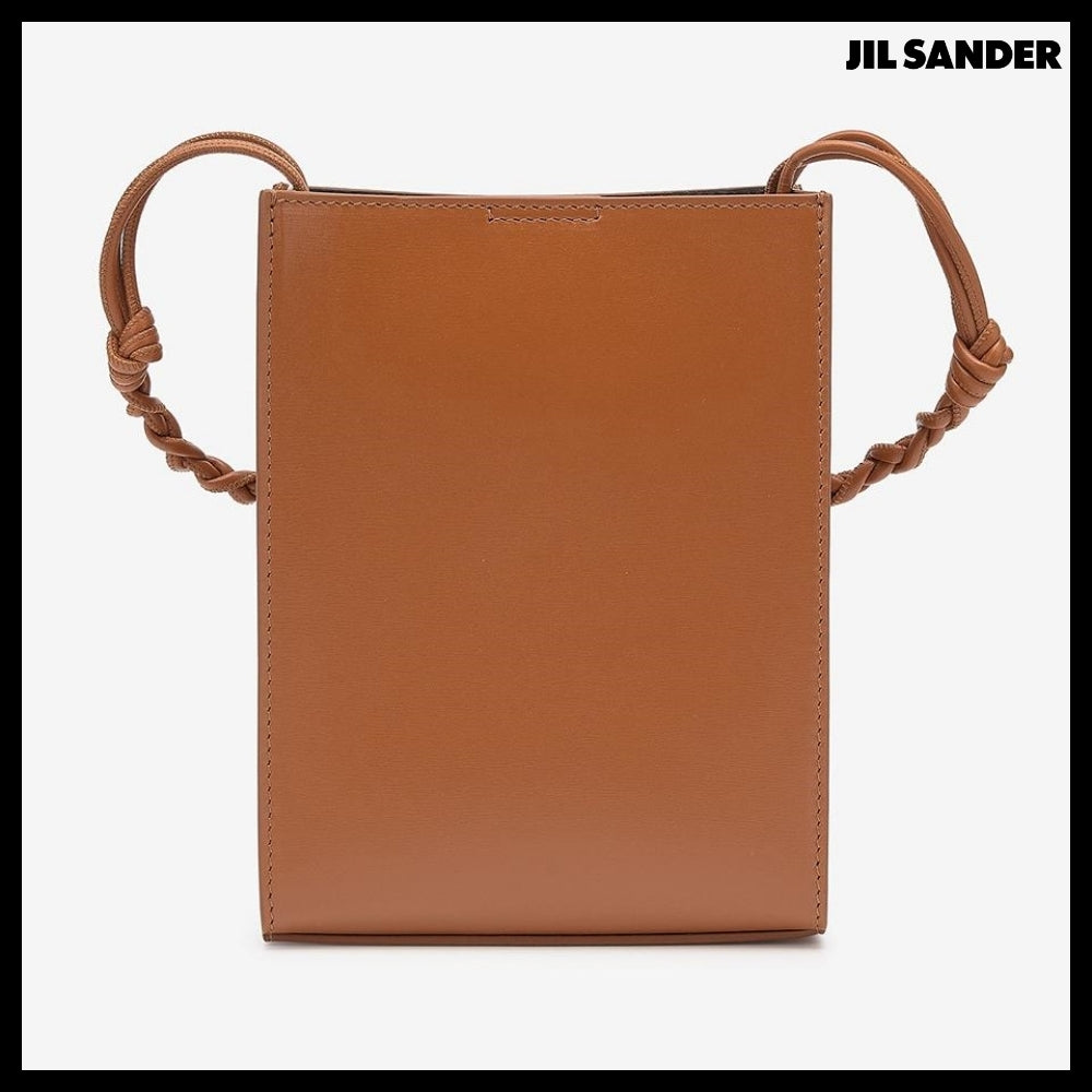 【Jil Sander】Small Tangle Shoulder Bag Tan