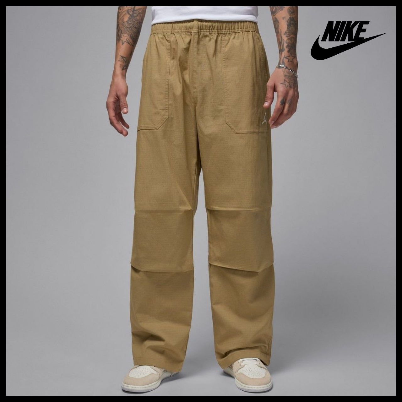 【NIKE】JORDAN MVP Woven Pants Desert Camo Sail