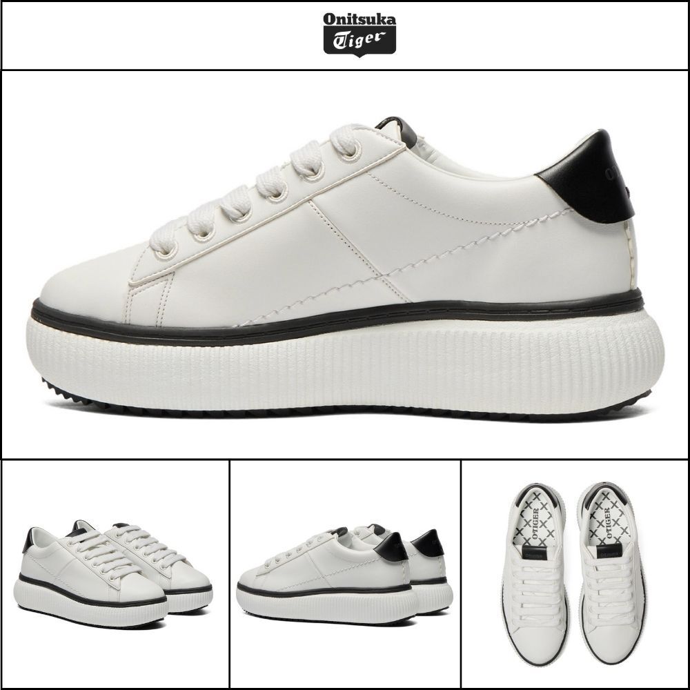 【ONITSUKA TIGER】OTIGER COURT SNEAKERS BLACK WHITE