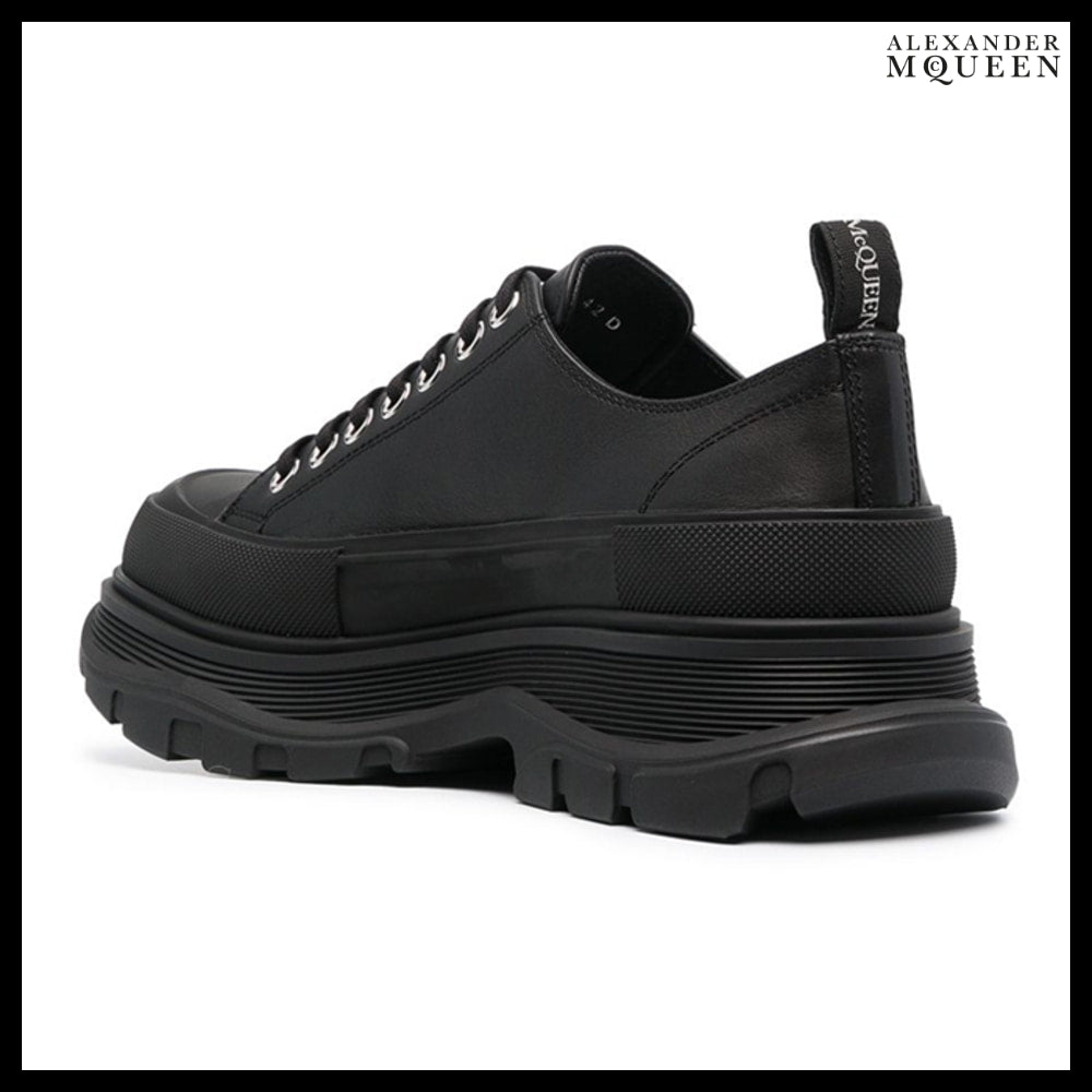 【Alexander Mcqueen】Tread Slick Sneakers Black