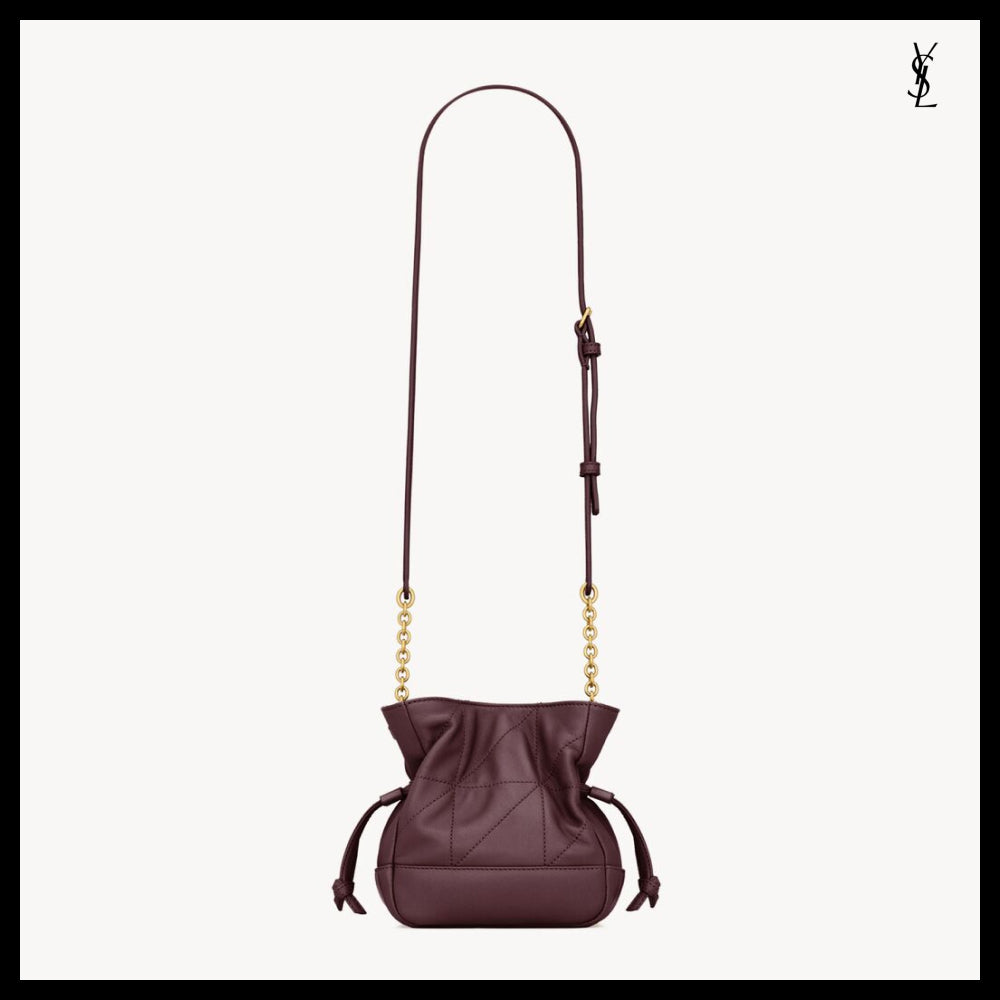 【Saint Laurent】Lambskin JAMIE Mini Shoulder Pouch