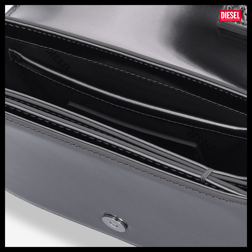 【DIESEL】1DR Shoulder Bag - Gunmetal