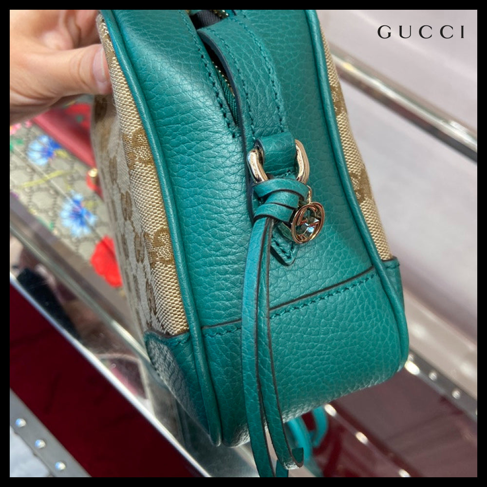 【GUCCI】GG Canvas Disco Crossbody Bag (2 Colors)
