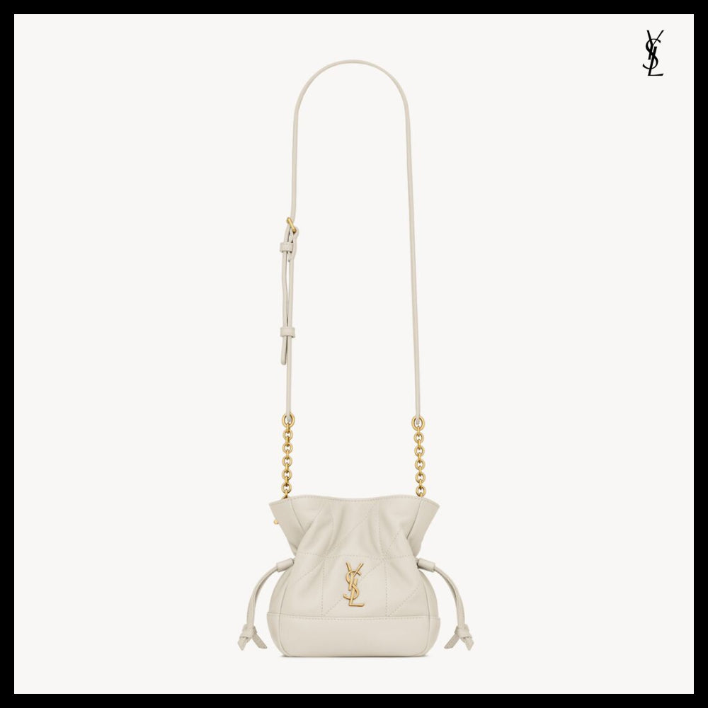 【Saint Laurent】Lambskin JAMIE Mini Shoulder Pouch