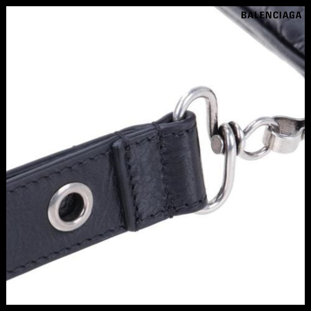 【正規品】BALENCIAGA Le Cagole Pouch Large Black