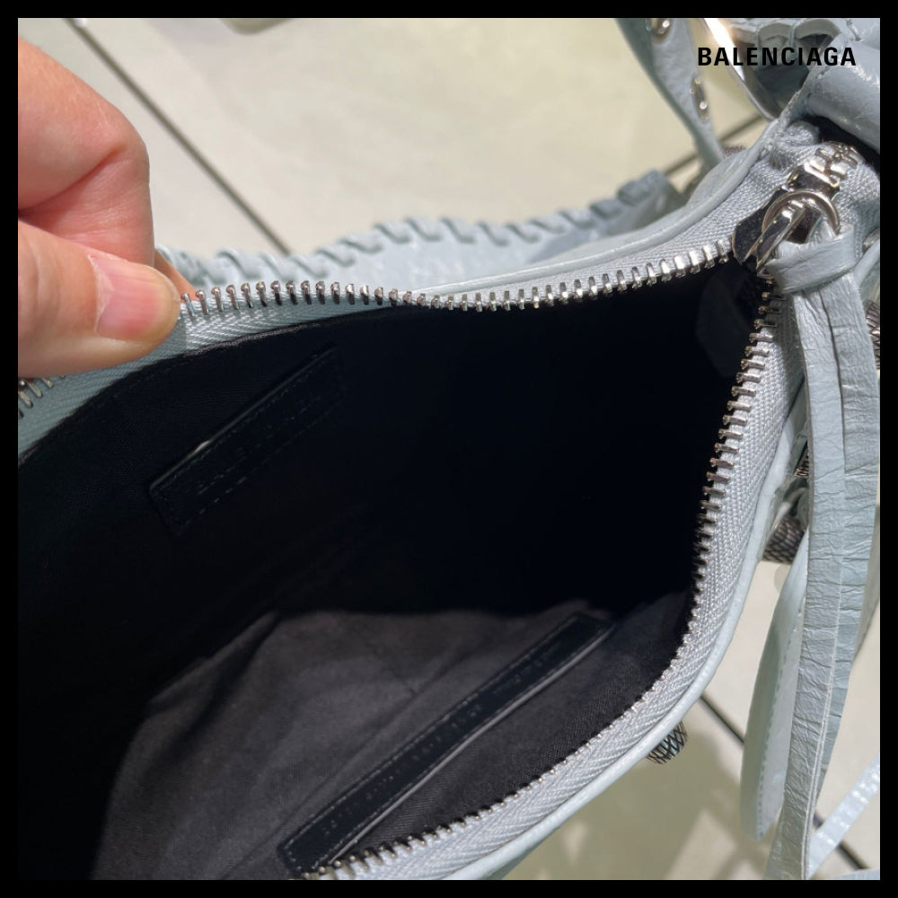 【BALENCIAGA】Le Cagole XS Shoulder Bag Aqua