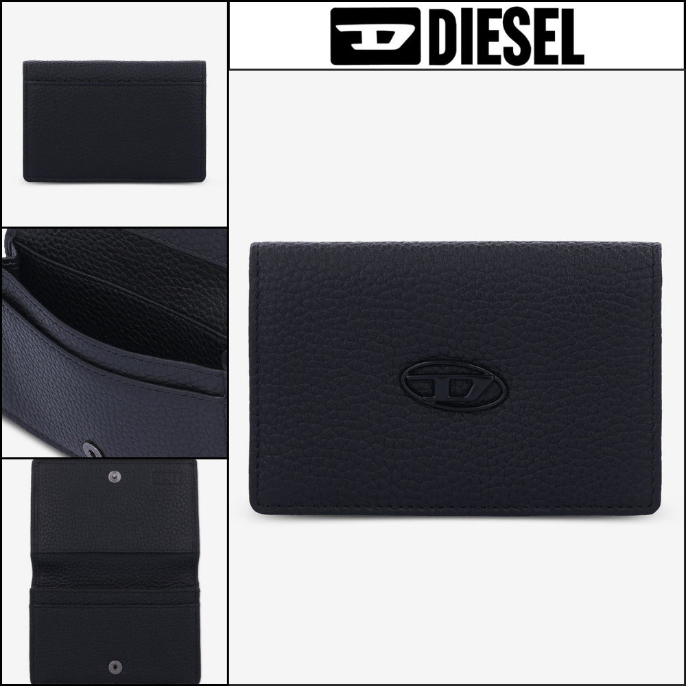 【DIESEL】Hisu Evo Card Holder - Black