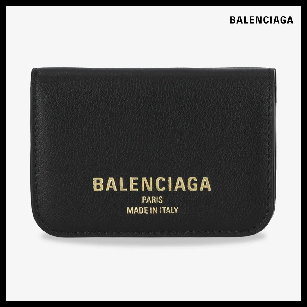 【BALENCIAGA】Cash 2.0 Mini Wallet - Black