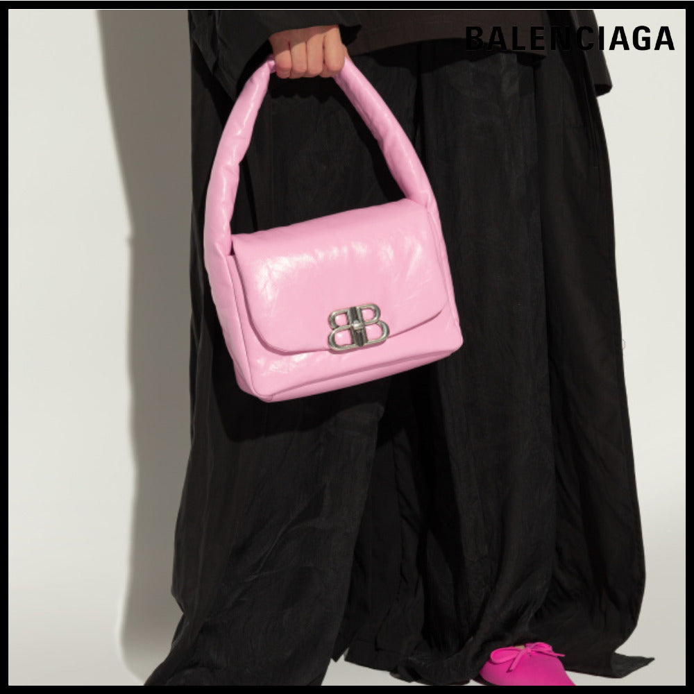 【BALENCIAGA】Monaco Small Sling Bag Pink