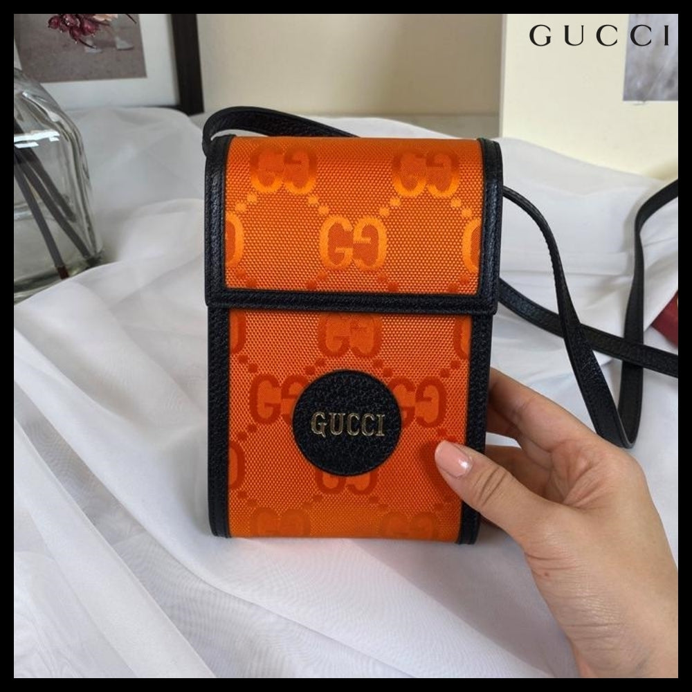 【GUCCI】 オフ ザ グリッド ミニバッグ オレンジ