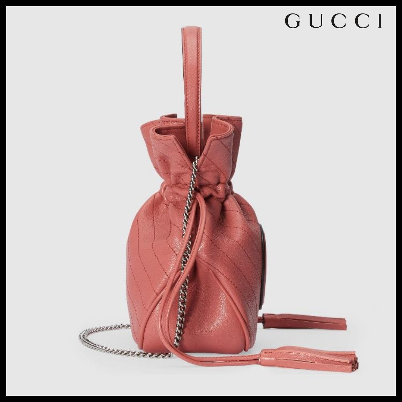 【GUCCI】SAKAI Blondie Drawstring Bucket Bag Gorgeous Grace