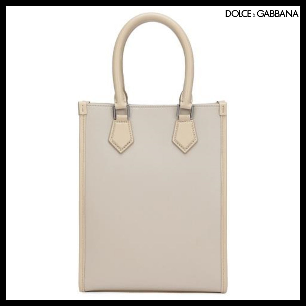 【Dolce&Gabbana】SMALL NYLON BAG RUBBERIZED LOGO