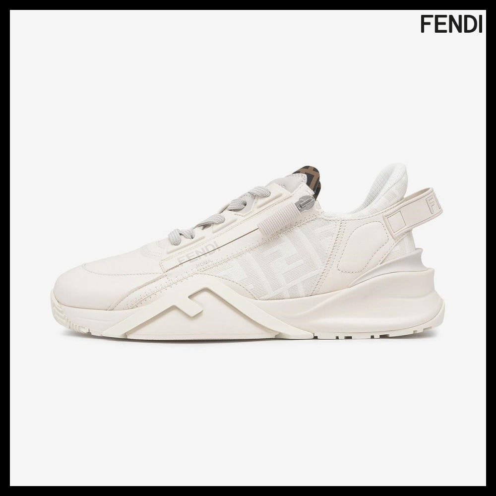 【FENDI】Fendi Flow Sneakers White