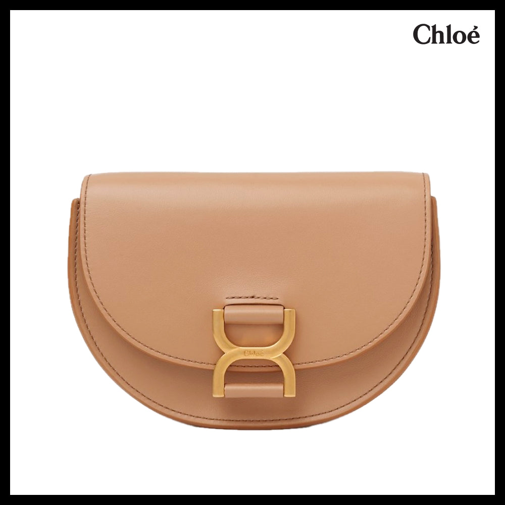 【Chloe】Marcie Flap Bag Light Tan