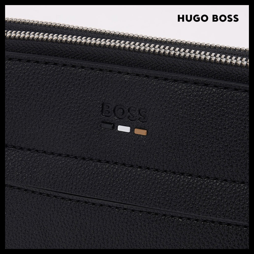 【Hugo Boss】Men's Ray Logo Crossbody Bag