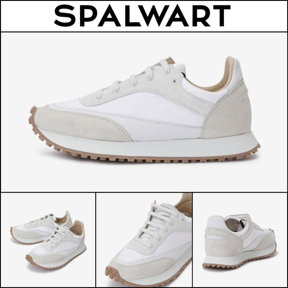 【SPALWART】Marathon Tempo Low Sneakers - Salty White