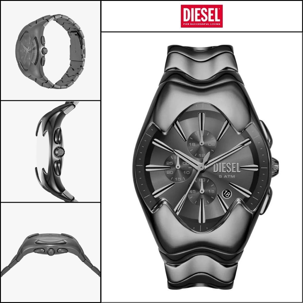 【DIESEL】Mercurial Chronograph Men’s Metal Watch DZ4682