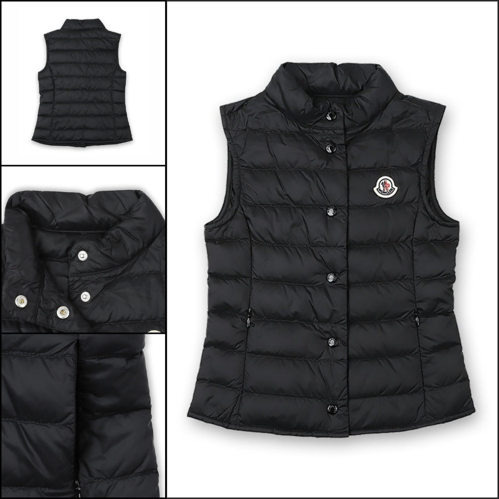 【MONCLER】Liane Lightweight Down Vest Black 999