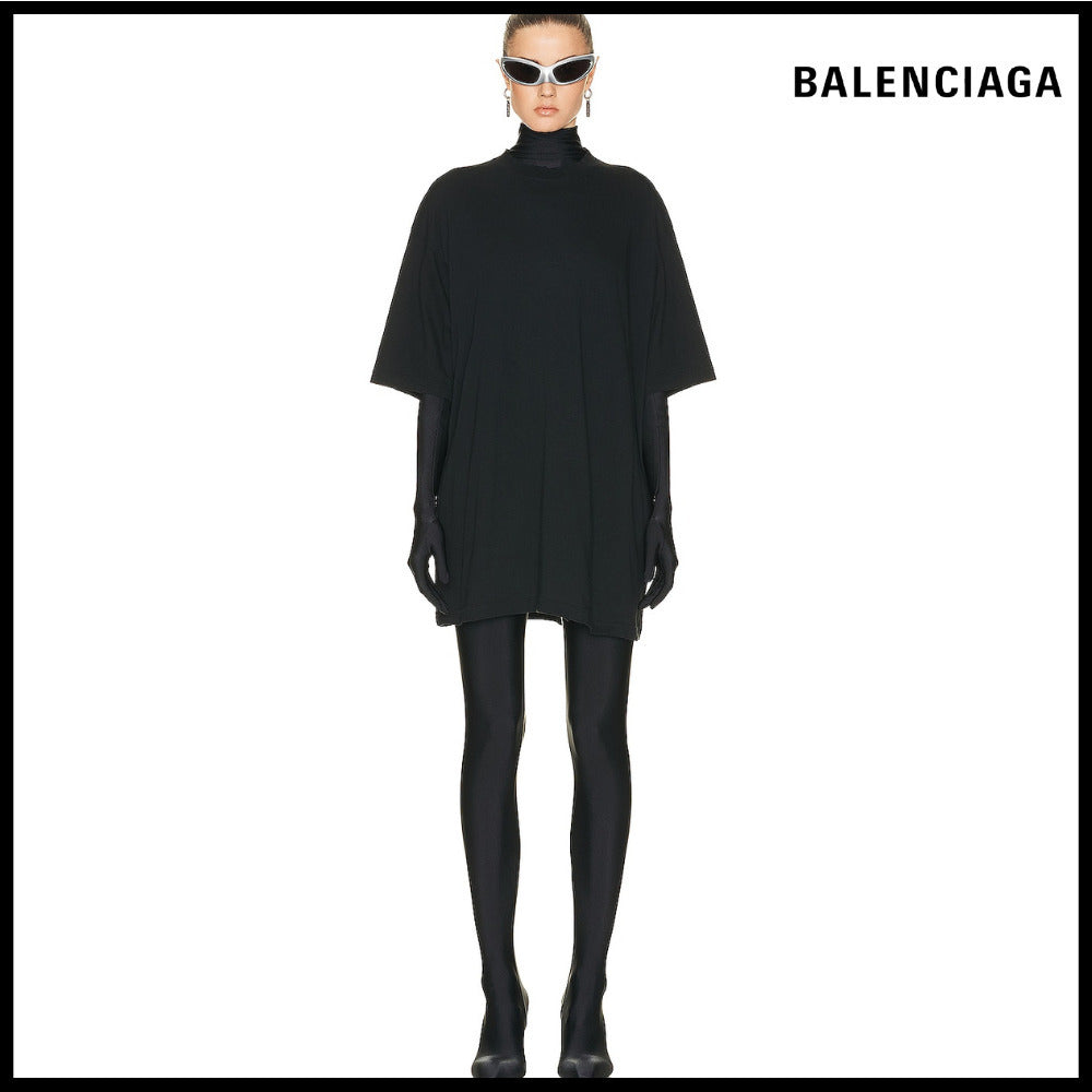 【BALENCIAGA】Medium Fit T-Shirt Black