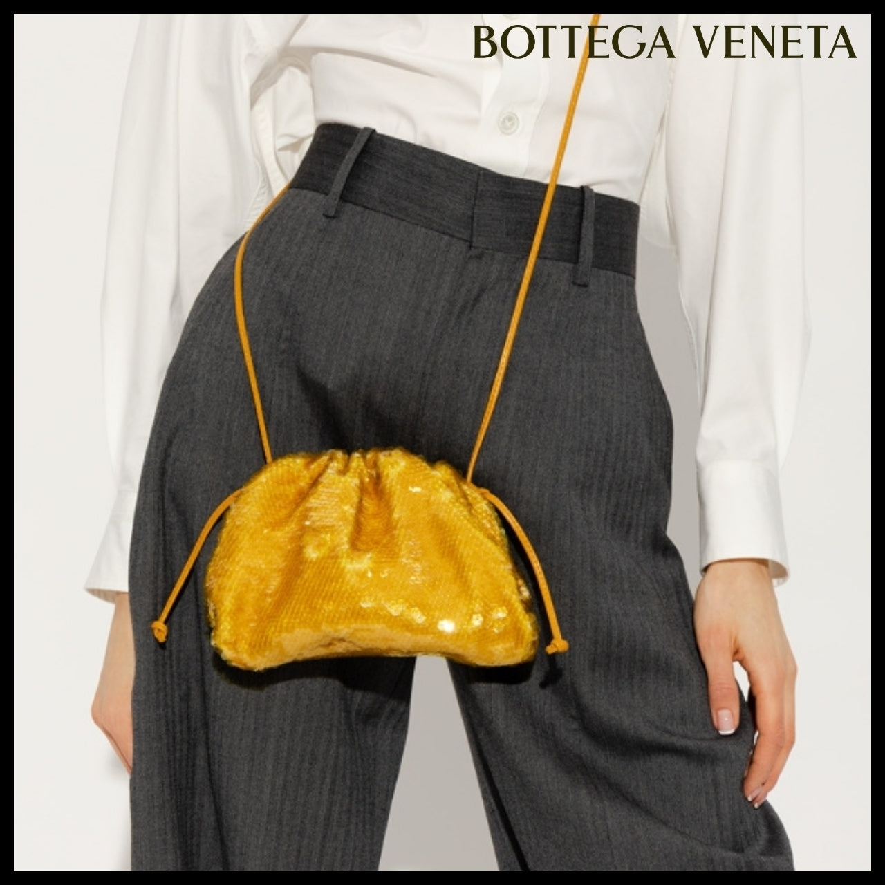 【アウトレット 正規品】Bottega Veneta - Pouch Sequin 2-Way