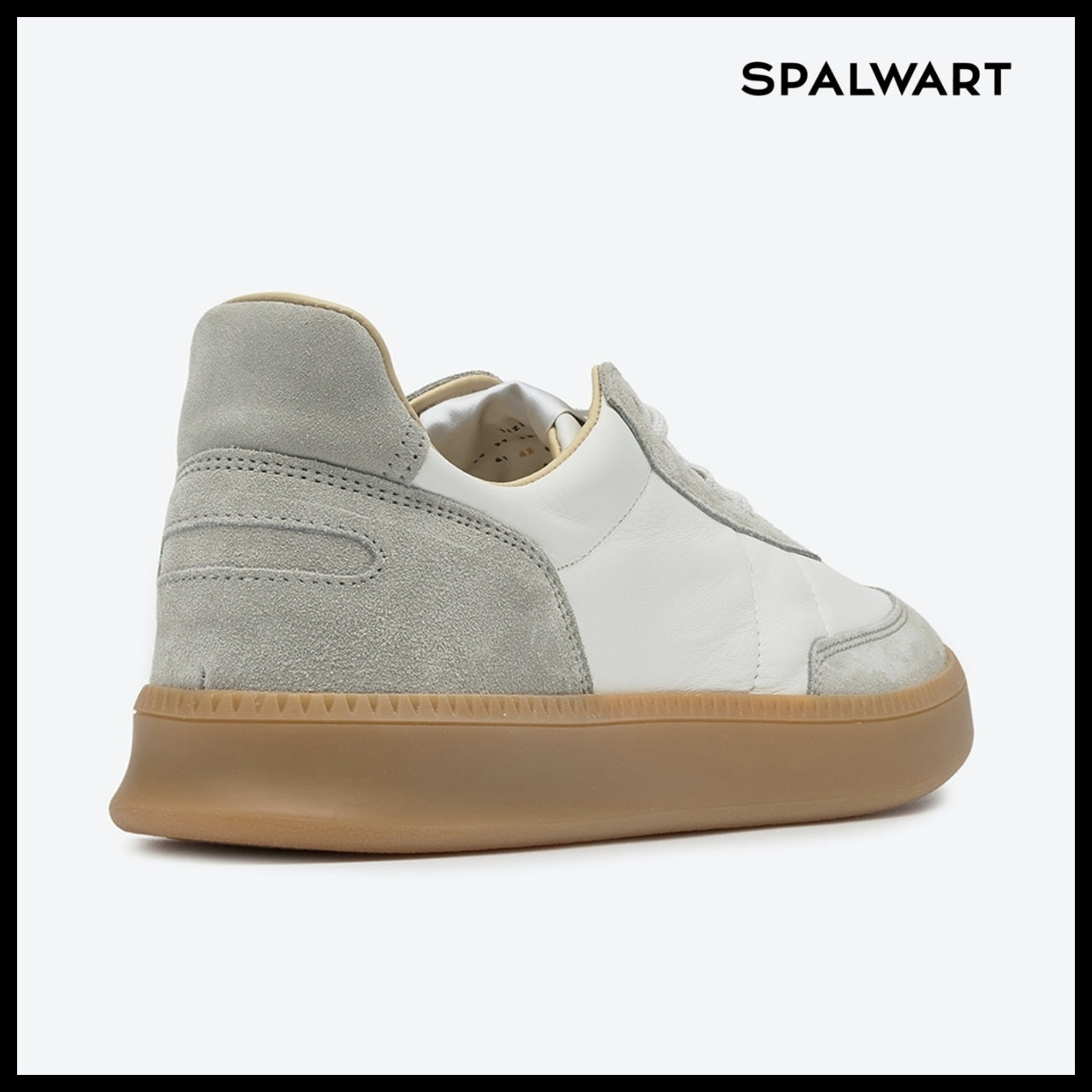【SPALWART】Smash Low Suede Sneakers - Off White