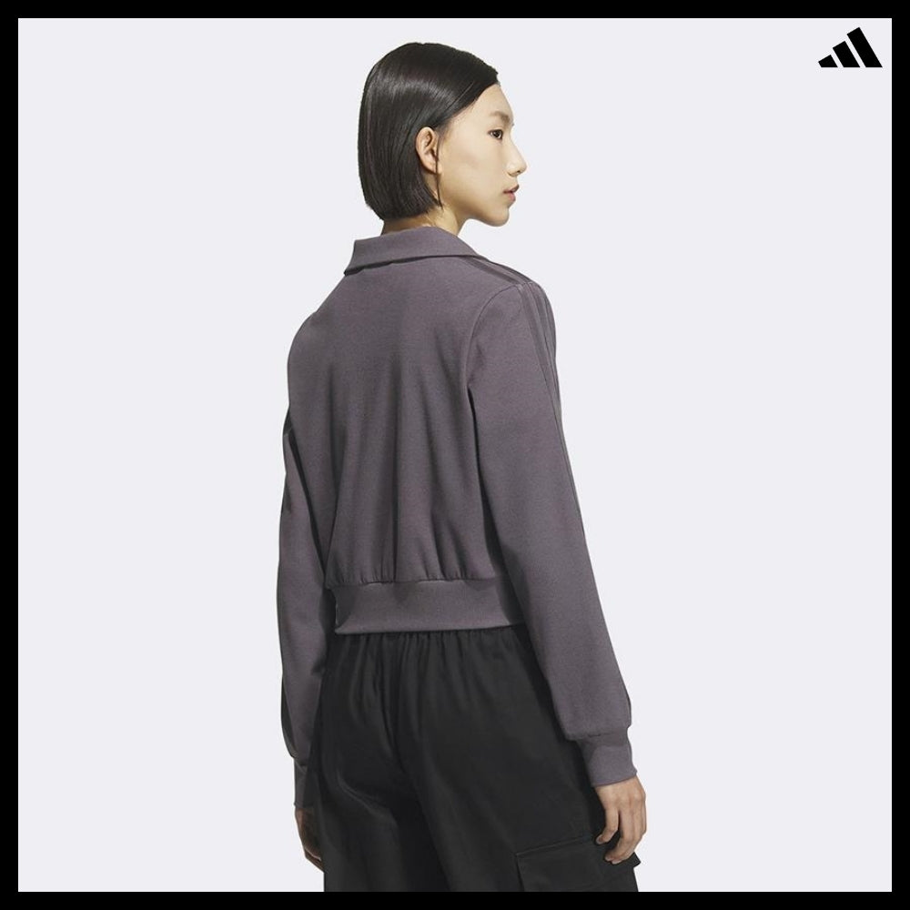 【adidas】RIB COLLAR FZ
