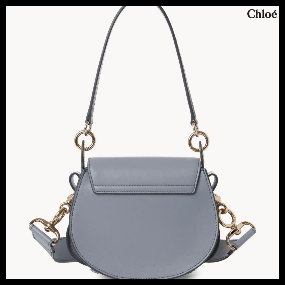 【Chloe】Small Tess Bag Storm Blue