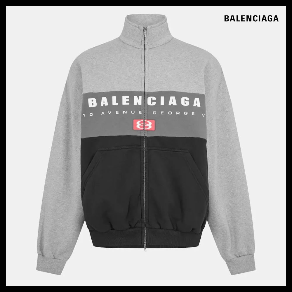 【BALENCIAGA】Unity Sport Zip-Up Jacket in Multicolor