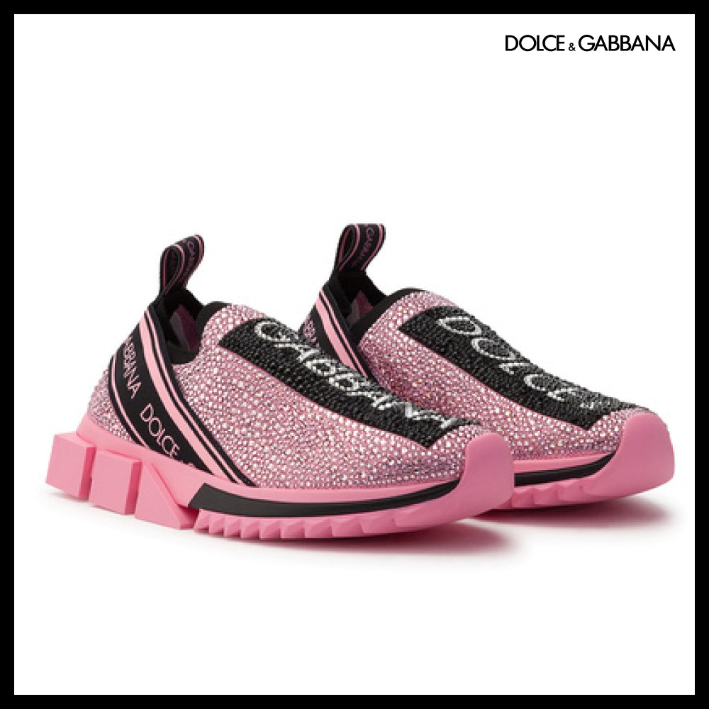 【Dolce & Gabbana】SORRENTO THERMOSTRASS SNEAKERS