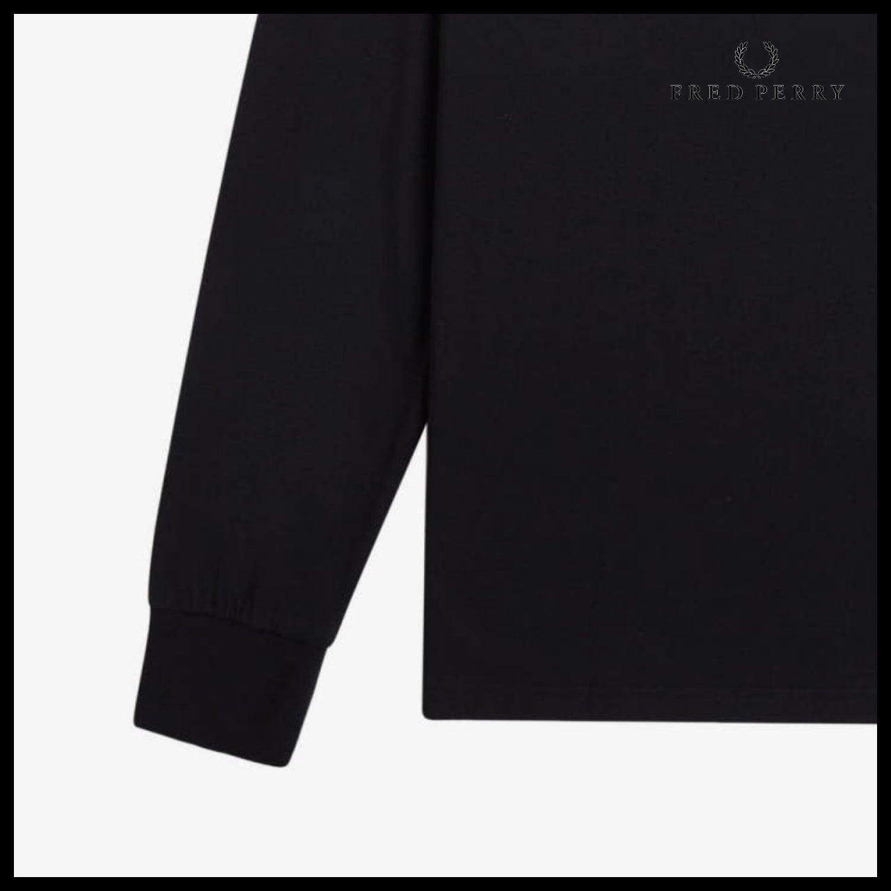 【FRED PERRY】Long Sleeve Crewneck T-Shirt 2 Colors