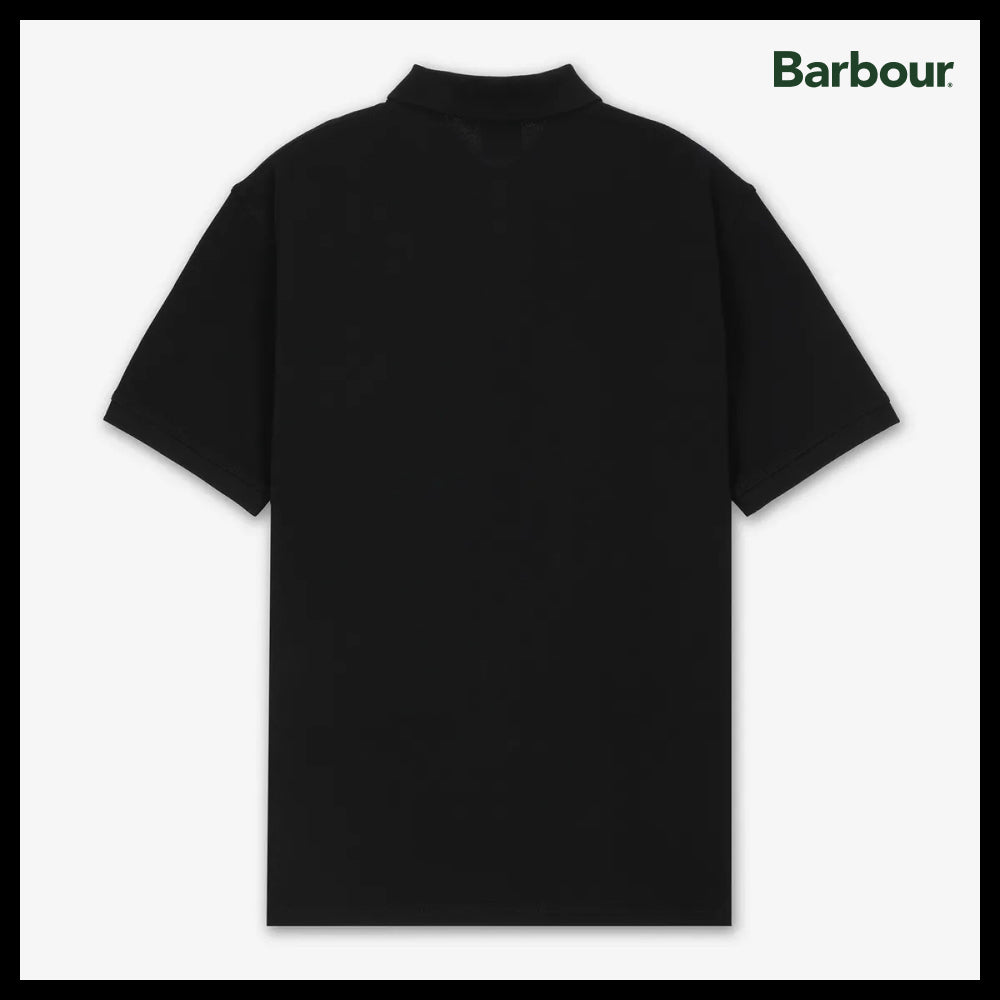 【Barbour】International Essential Logo Short Sleeve Polo