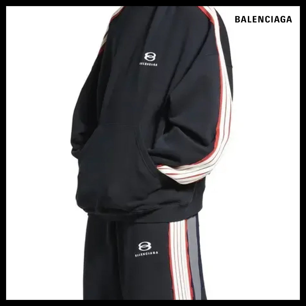 【BALENCIAGA】Unity Sports Icon Large Hoodie in Black