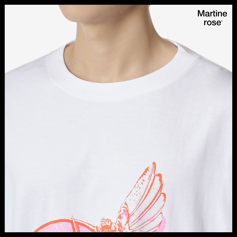 ◆MARTINE ROSE◆ ロゴ プリント Tシャツ ホワイト おしゃれ