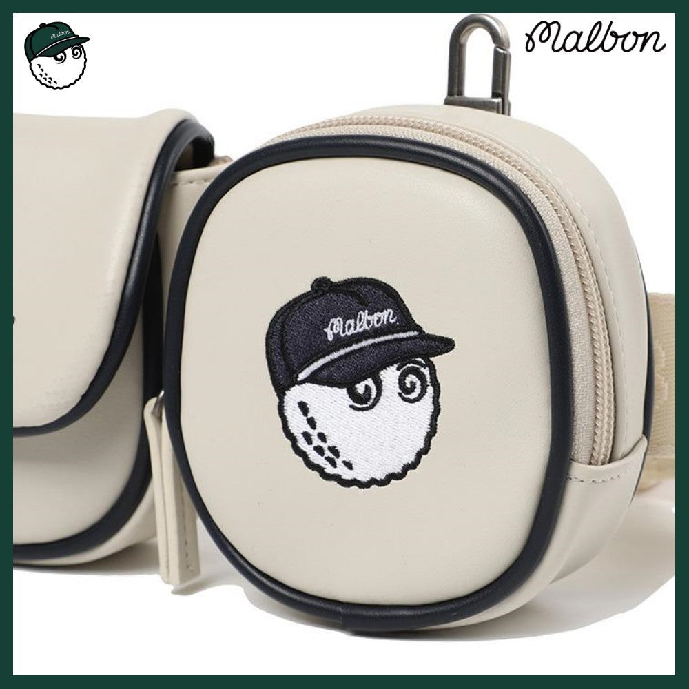 【MALBON GOLF】 TWO POCKET BELT BAG 2COLORS