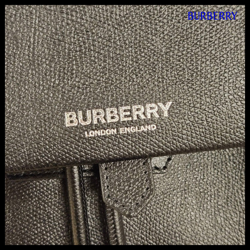 【Burberry】25FW Soft Rucksack Backpack Black