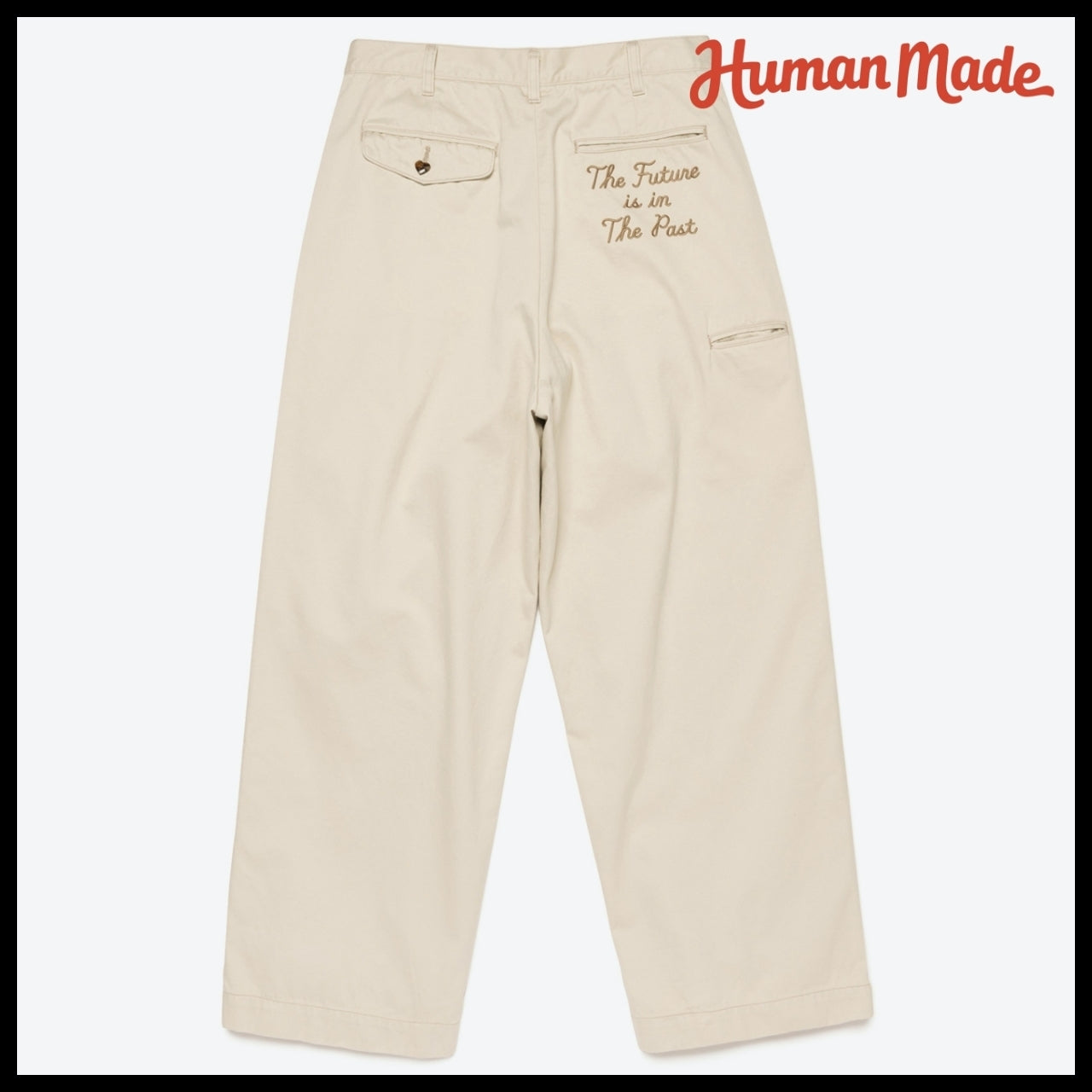 【HUMAN MADE】Wide Chino Pants 2 Colors