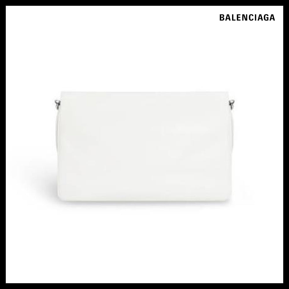 【BALENCIAGA】BB Soft Large Flap Bag Optic White