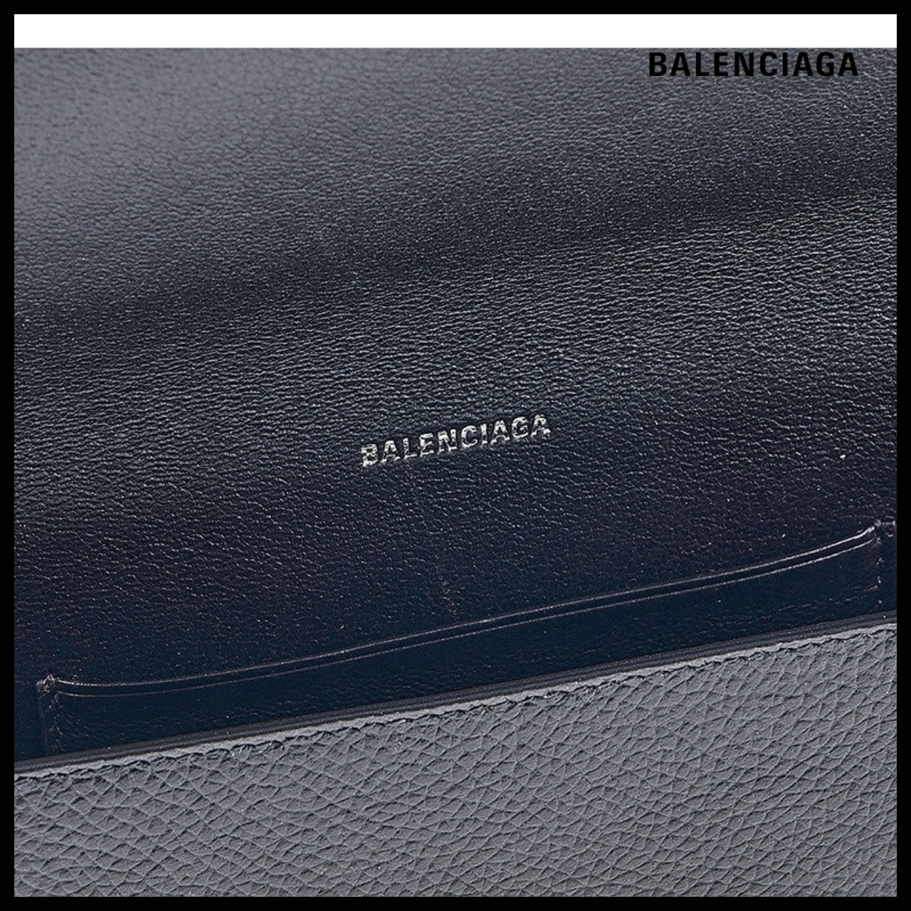 【BALENCIAGA】Flap Mini Crossbody Bag Black
