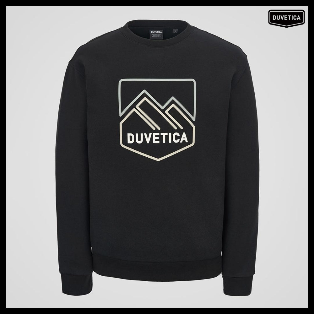 ◆Duvetica◆ Mirtos M Black Men’s Sweatshirt