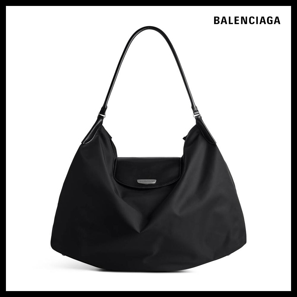 【BALENCIAGA】GENEVE LARGE HOBO BLACK BLUE