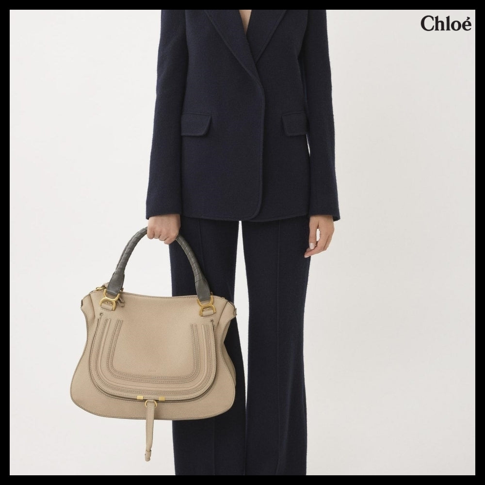 【Chloe】Marcie Large Double Carry Bag